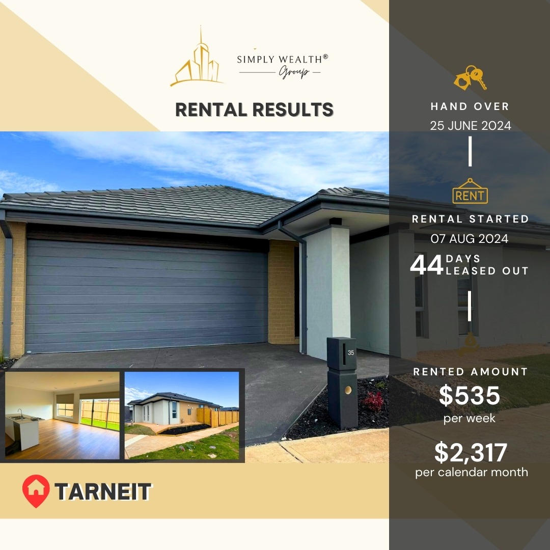 Rental Results of Tarneit