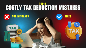 Top 5 Costly Tax Deductions Mistakes and How to Fix Them