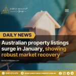 Australian Property Listings Surge in January – A Sign of Market Recovery!