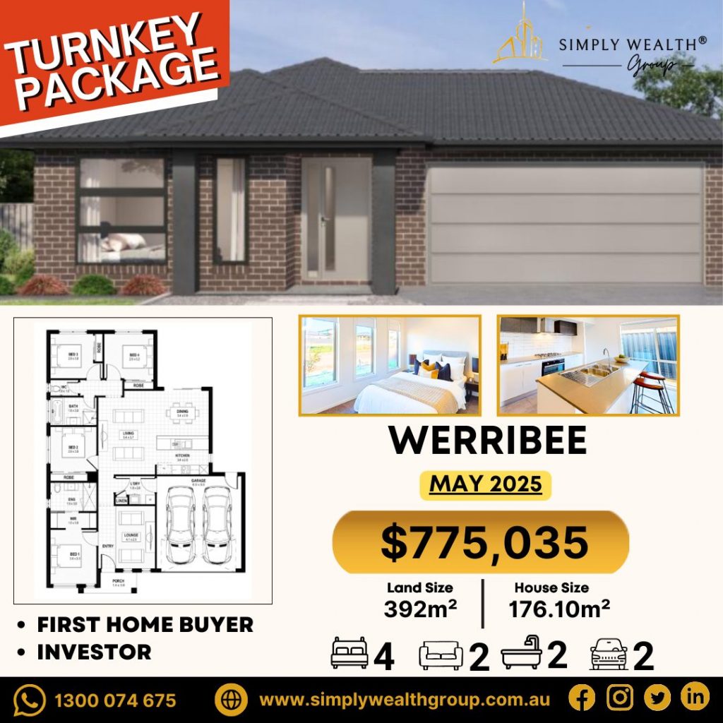 WERRIBEE HOUSE & LAND PACKAGE – TITLED & READY TO BUILD!