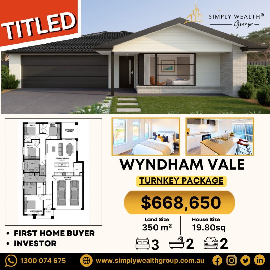 TITLED PROPERTY FOR SALE: Wyndham Vale