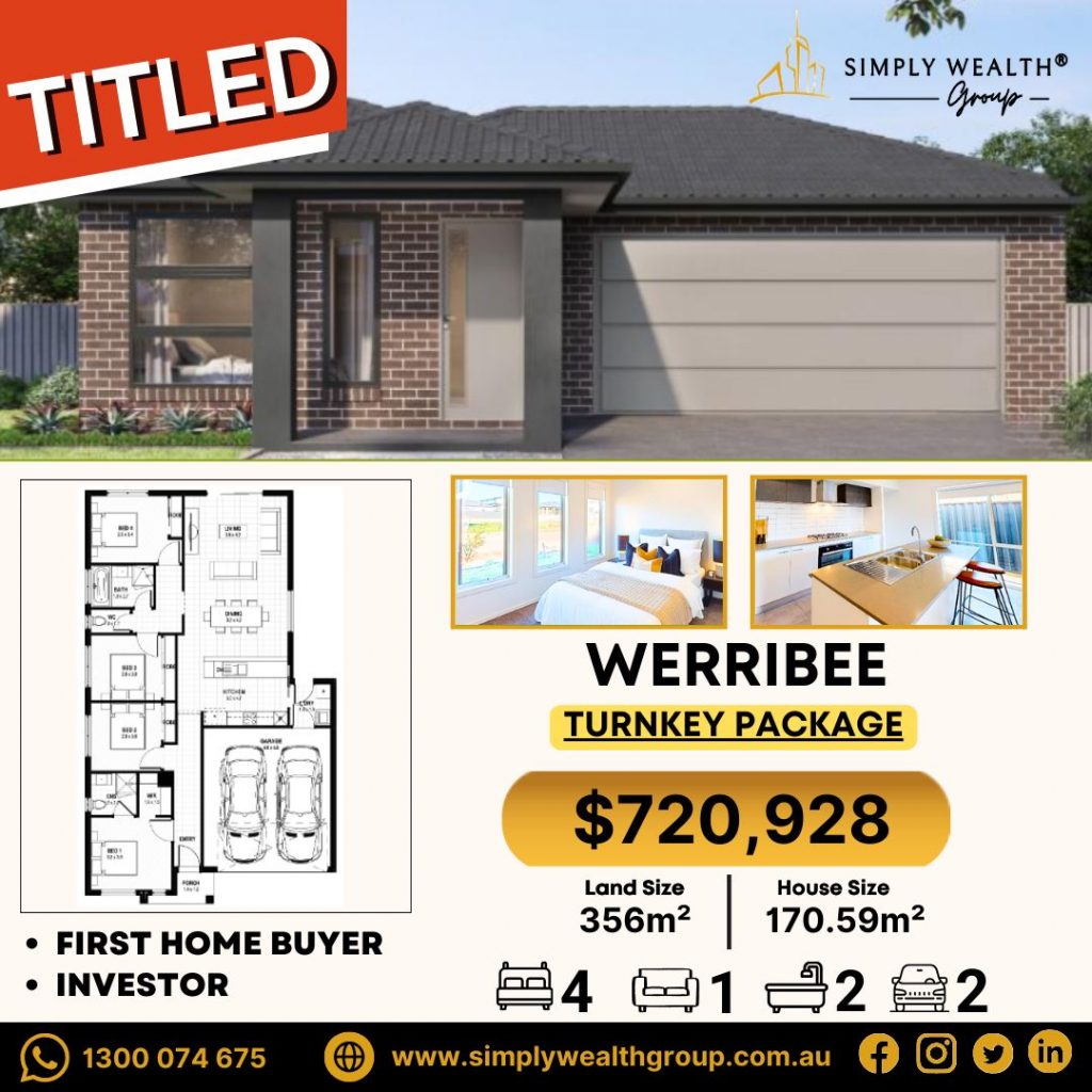 Turnkey Home in Werribee – Only $720,928!