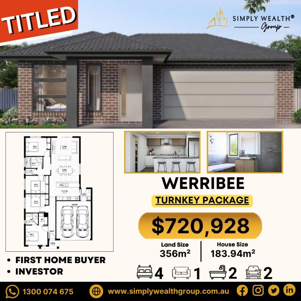 TITLED Turnkey Treasure in Werribee – Yours for $720,928!