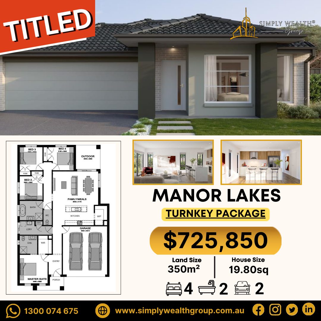 House and Land in Manor Lakes